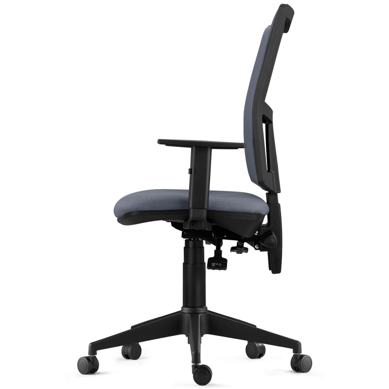 Silla Ergonómica ATLANTA, tela negra