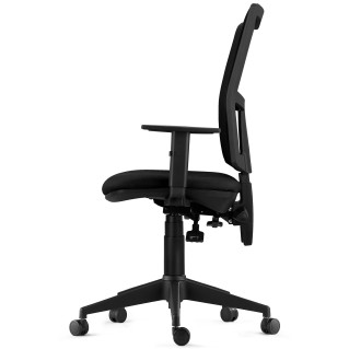 Silla Ergonómica ATLANTA, tela negra 2