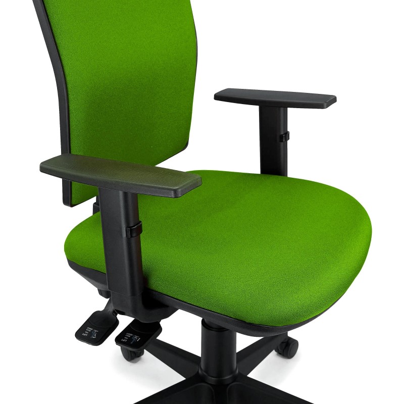 Silla Ergonómica ATLANTA, tela negra
