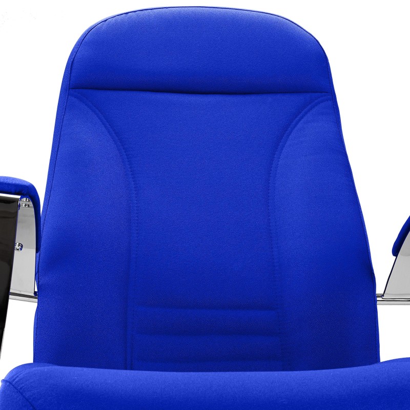 Sillón de Oficina CANCUN, En Tela, Color Negro