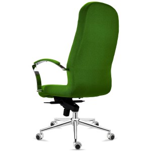 Sillón de Oficina CANCUN, En Tela, Color Negro