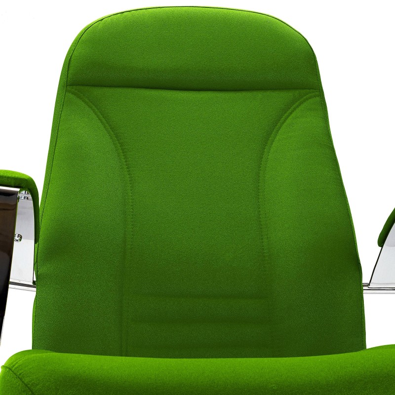 Sillón de Oficina CANCUN, En Tela, Color Negro