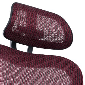 Silla ergonómica VICTORY, totalmente ajustable, malla negra