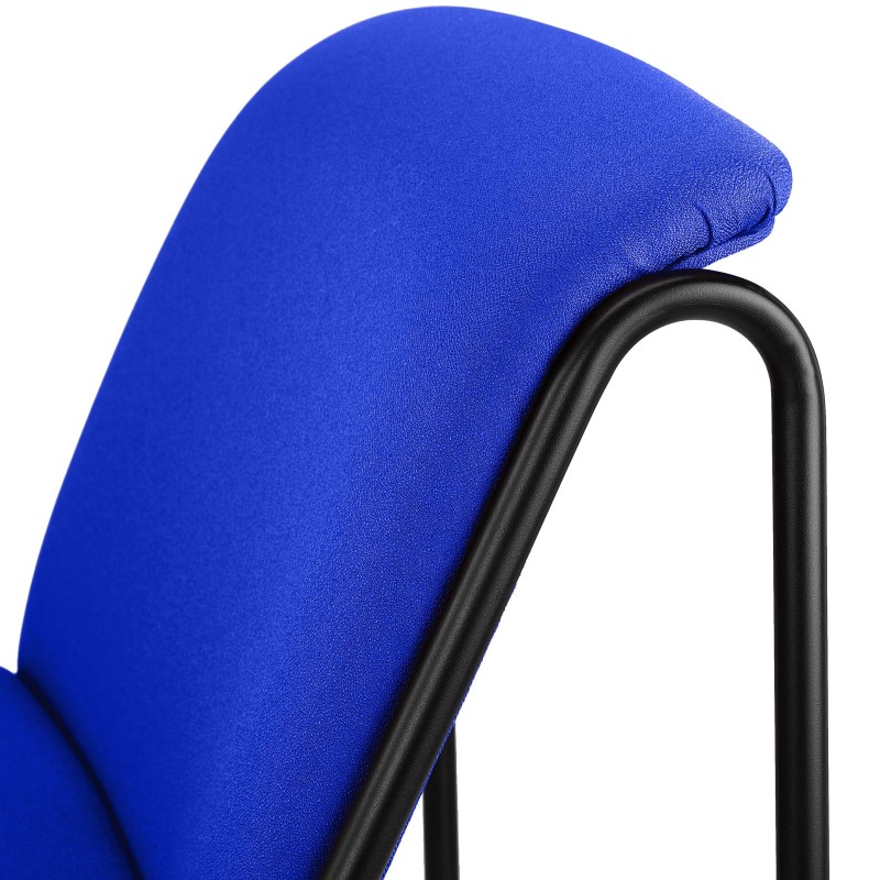 Silla de Confidente LIMA, En Tela, Color Negro