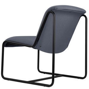 Silla de Confidente LIMA, En Tela, Color Negro