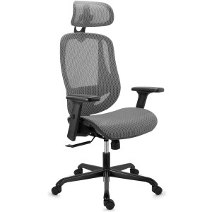 Silla ergonómica NOVA, gran diseño y comodidad, negro