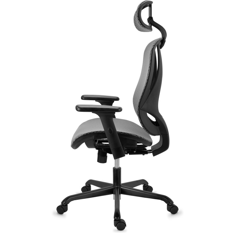 Silla ergonómica NOVA, gran diseño y comodidad, negro
