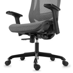 Silla ergonómica NOVA, gran diseño y comodidad, negro