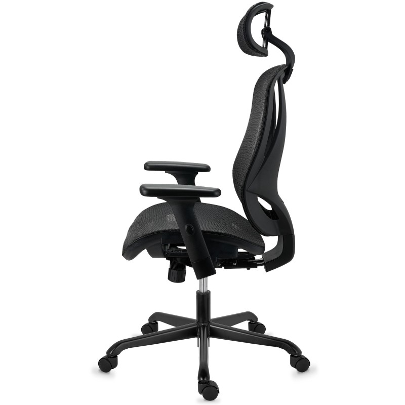 Silla ergonómica NOVA, gran diseño y comodidad, negro