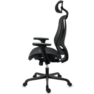 Silla ergonómica NOVA, gran diseño y comodidad, negro