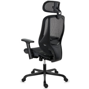 Silla ergonómica NOVA, gran diseño y comodidad, negro