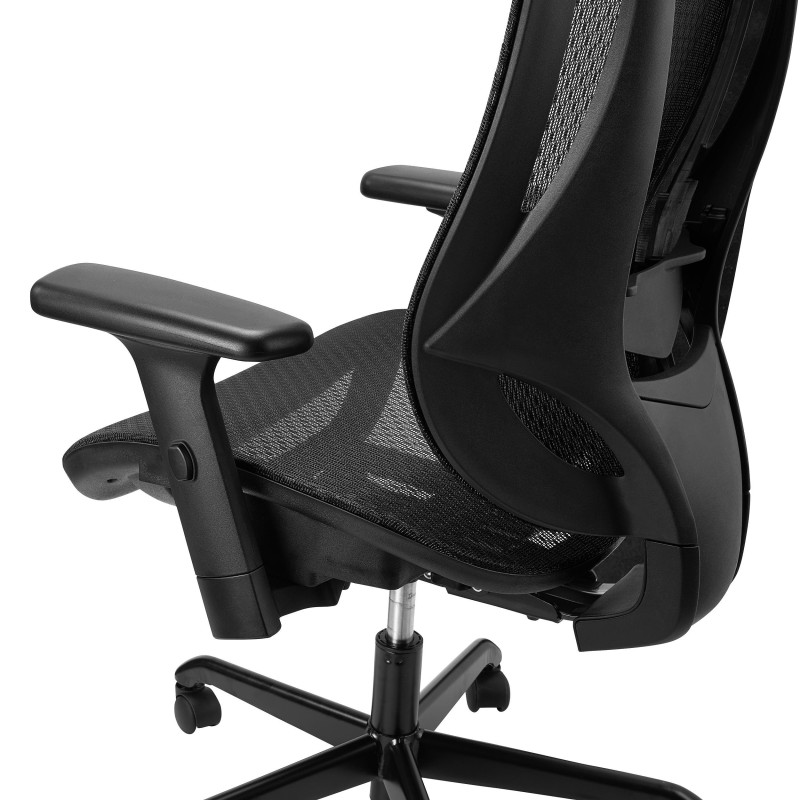 Silla ergonómica NOVA, gran diseño y comodidad, negro