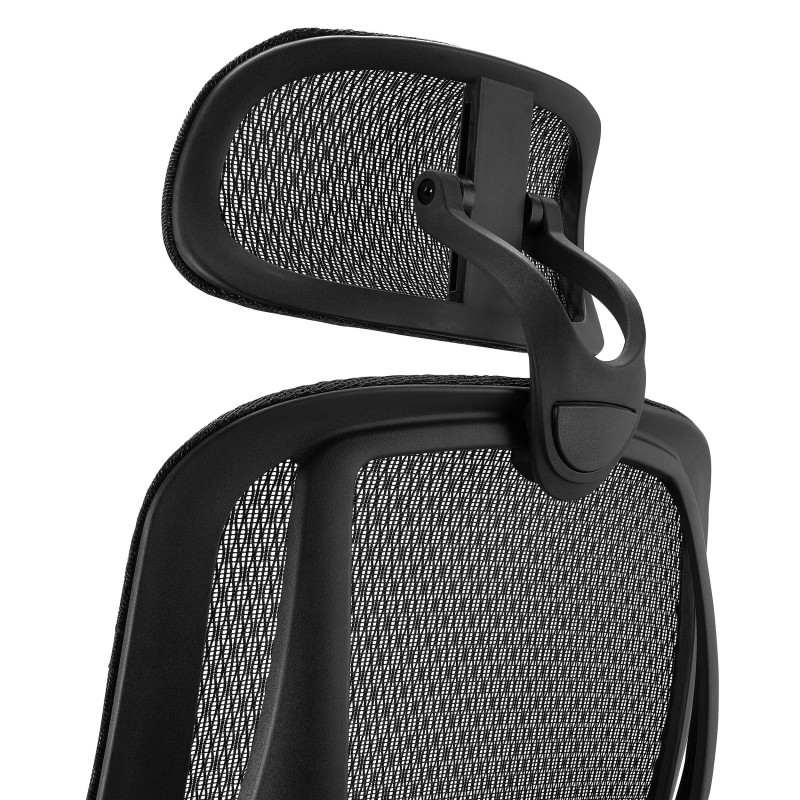 Silla ergonómica NOVA, gran diseño y comodidad, negro