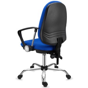 Silla de Oficina ROMA en Negro