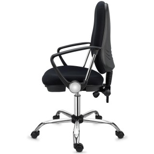 Silla de Oficina ROMA en Negro 2