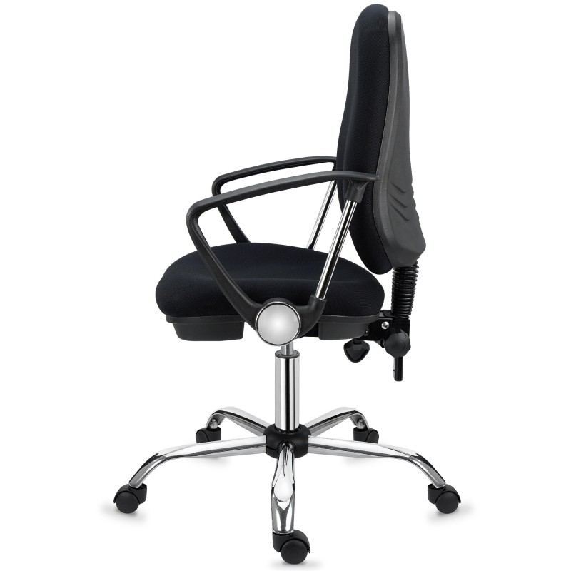Silla de Oficina ROMA en Negro