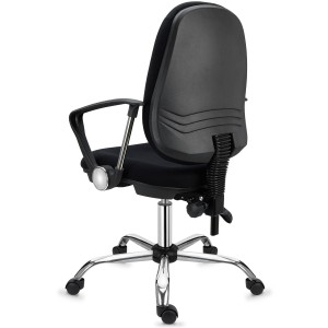 Silla de Oficina ROMA en Negro