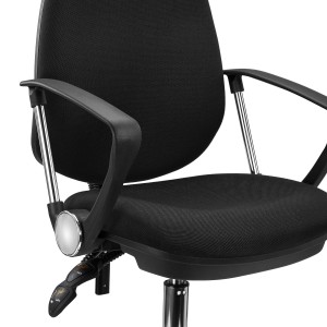 Silla de Oficina ROMA en Negro