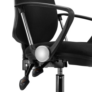 Silla de Oficina ROMA en Negro