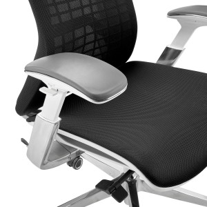 Silla ergonómica ENERGY, diseño moderno, en negro