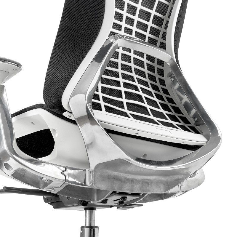 Silla ergonómica ENERGY, diseño moderno, en negro