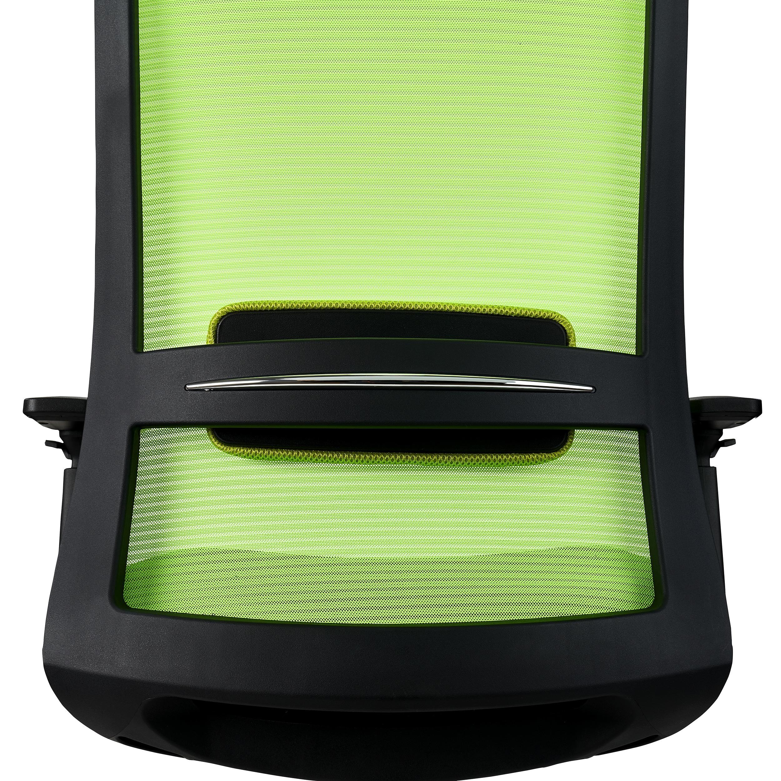 Silla Ergonómica NIXON, Soporte Lumbar, Base Metálica, Uso 8H, en Negro