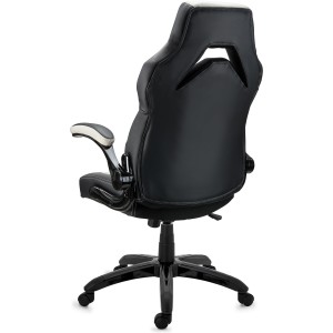 Silla Gaming NITRO en Piel color Negro y Azul