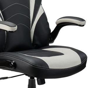Silla Gaming NITRO en Piel color Negro y Azul