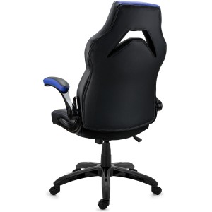 Silla Gaming NITRO en Piel color Negro y Azul