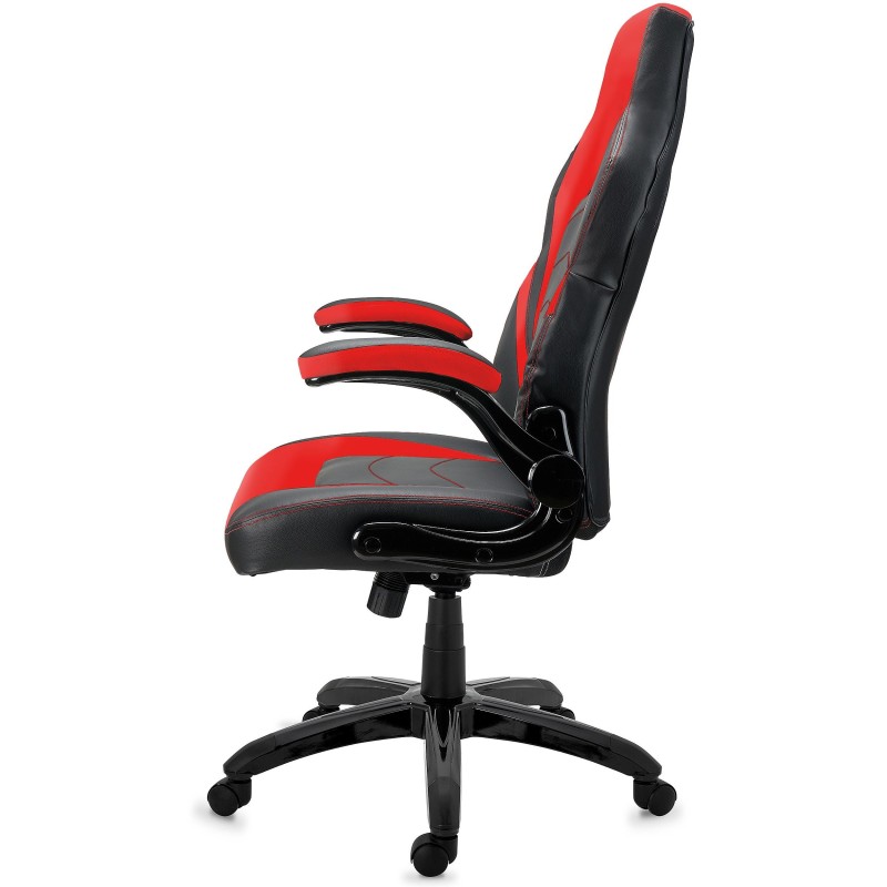 Silla Gaming NITRO en Piel color Negro y Azul