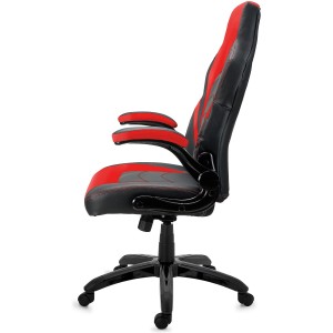 Silla Gaming NITRO en Piel color Negro y Azul