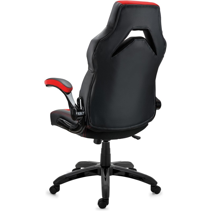 Silla Gaming NITRO en Piel color Negro y Azul
