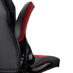 Silla Gaming NITRO en Piel color Negro y Azul
