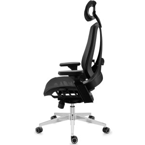Silla ergonómica EXPLORER, 100% ajustable, en negro