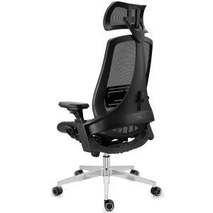 Silla ergonómica EXPLORER, 100% ajustable, en negro