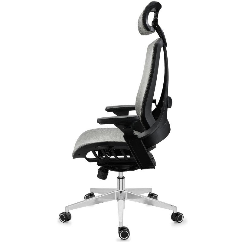 Silla ergonómica EXPLORER, 100% ajustable, en negro