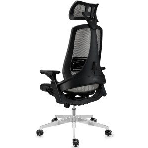 Silla ergonómica EXPLORER, 100% ajustable, en negro