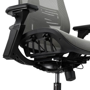 Silla ergonómica EXPLORER, 100% ajustable, en negro