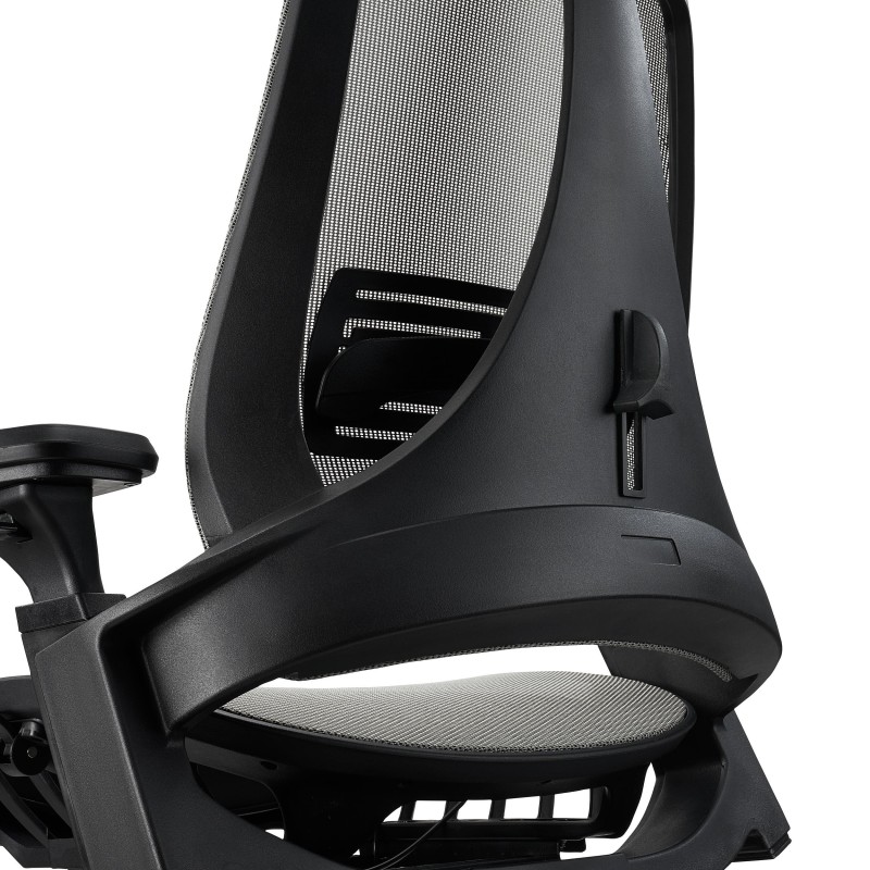 Silla ergonómica EXPLORER, 100% ajustable, en negro