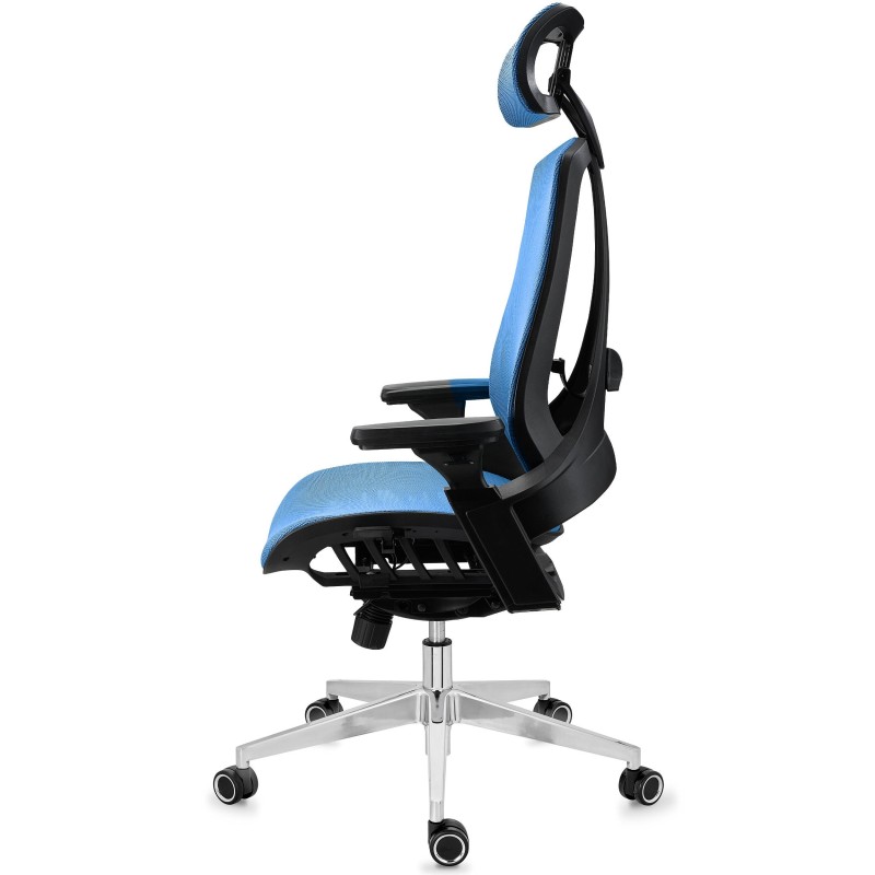 Silla ergonómica EXPLORER, 100% ajustable, en negro