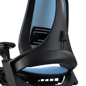 Silla ergonómica EXPLORER, 100% ajustable, en negro
