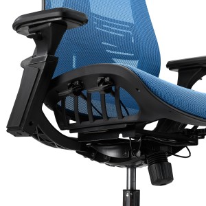 Silla ergonómica EXPLORER, 100% ajustable, en negro