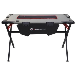 Mesa Gaming JEREMY, 130x76,5x78 cm, color Negro