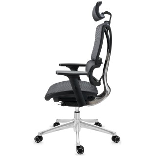 Silla ergonómica APOLO, ajustable y de gran calidad, negro 2
