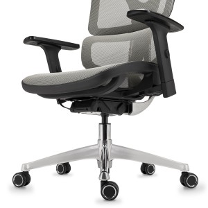 Silla ergonómica APOLO, ajustable y de gran calidad, negro