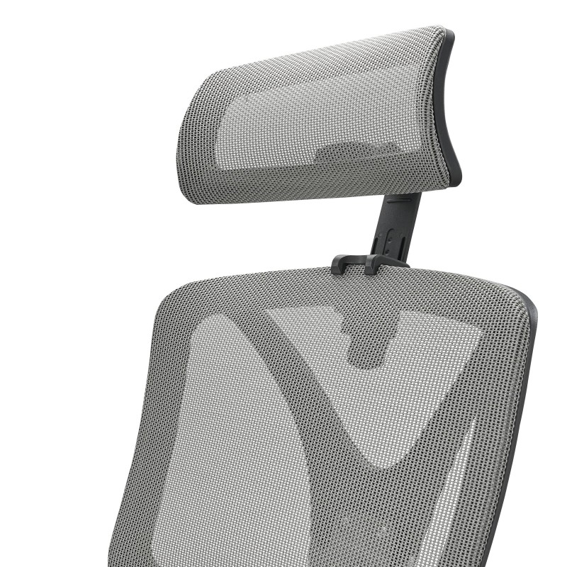 Silla ergonómica APOLO, ajustable y de gran calidad, negro