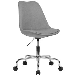 Silla de Oficina ARIEL, En Tela, Color Negro