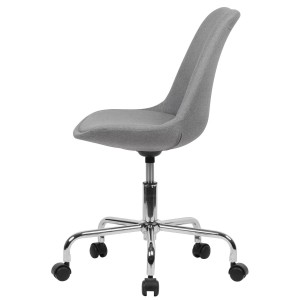 Silla de Oficina ARIEL, En Tela, Color Negro