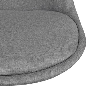 Silla de Oficina ARIEL, En Tela, Color Negro