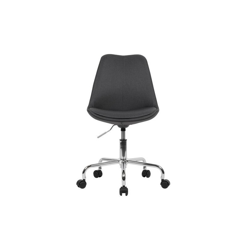Silla de Oficina ARIEL, En Tela, Color Negro